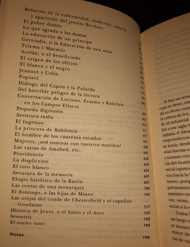 Voltaire.Cuentos completos prosa y verso
