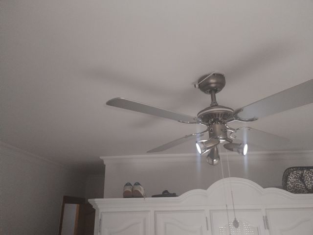 VENTILADOR DE TECHO LUCES LED