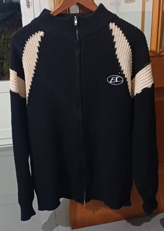 Jersey de punto con cremallera unisex