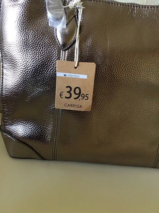 Borsa a spalla argento Carpisa