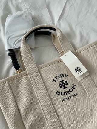 Bolso de lona Tory Burch (nuevo con etiqueta)