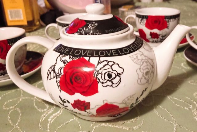 Sett. di tazze per tè