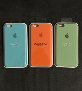 3 Fundas iPhone 6 Plus / 6s Plus Silicona Apple