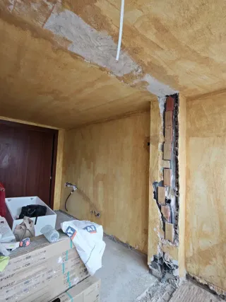 Pintor y alisador tapado de gotelé  profesional