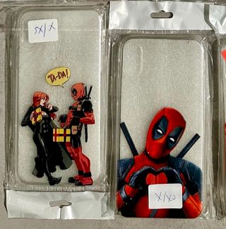 2 Fundas iPhone X/XS > Deadpool