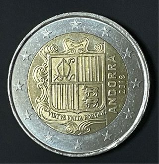 2 Euros Andorra 2018