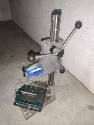Soporte de columna para taladro wolfcraft