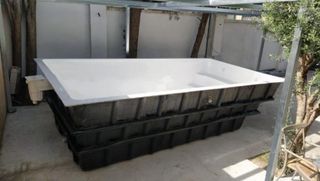 Piscina para exteriores o interiores sin obra