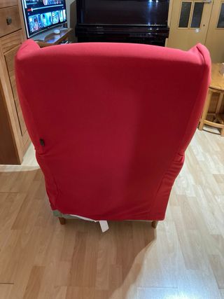 Sillón orejero verde + Regalo Funda adaptable