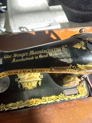 Mueble maquina de coser singer