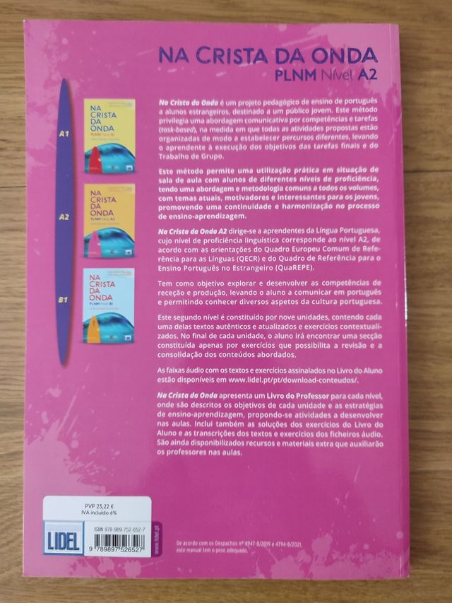 Libros para aprender portugués. Sin uso