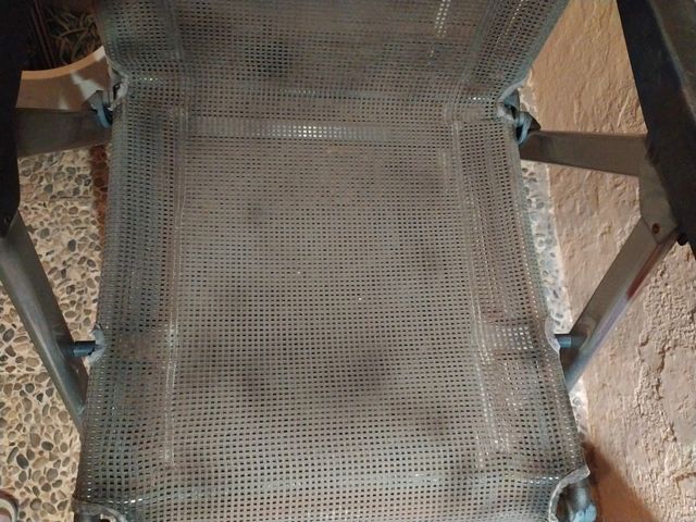 HAMACA GRIS DOS POSICIONES