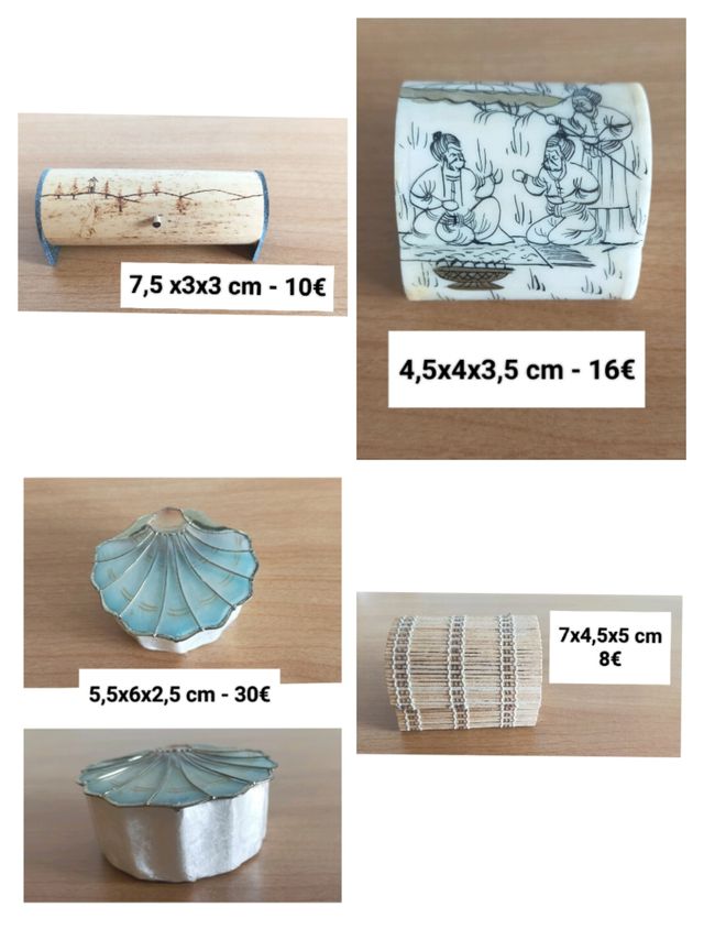 CAJAS colección ( varias fotos )