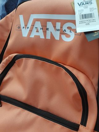 Mochila Nueva con etiquetas color Salmon