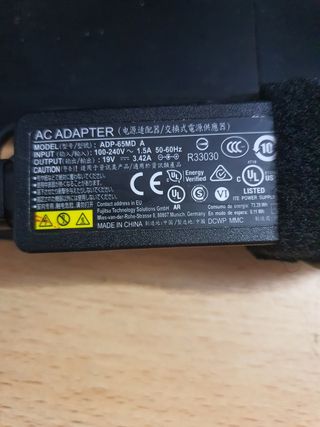 Cargador portátil fujitsu