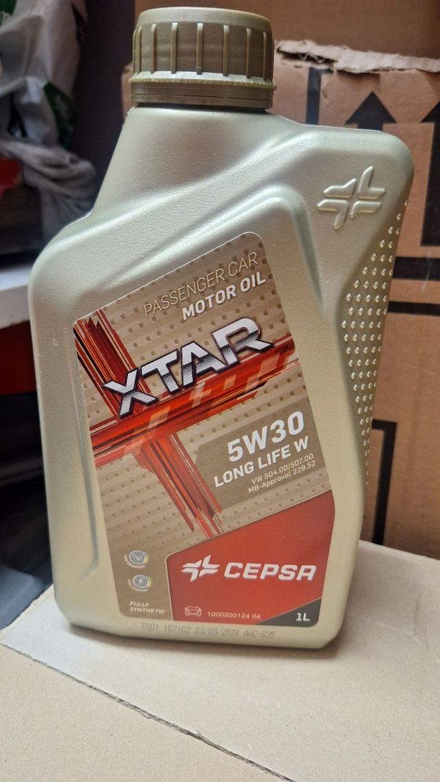 Aceite Cepsa Xtar 5w30 Long Life 1L.
