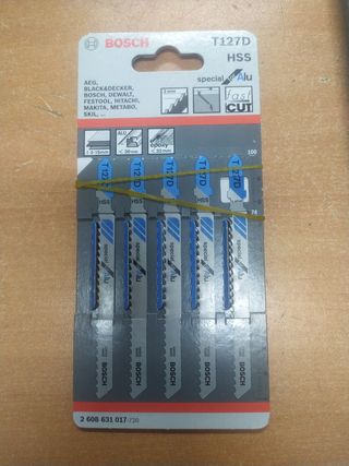 HOJAS DE SIERRA DE CALAR T127D BOSCH