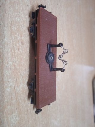 Vagón acompañamiento grúa escala N