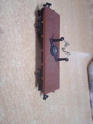 Vagón acompañamiento grúa escala N