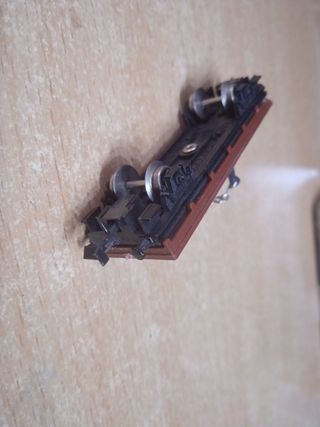 Vagón acompañamiento grúa escala N