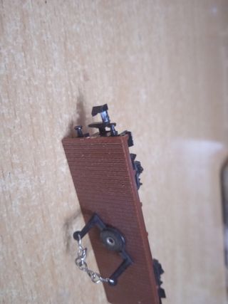 Vagón acompañamiento grúa escala N