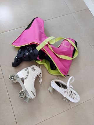 Lote 2 pares patines Talla 37