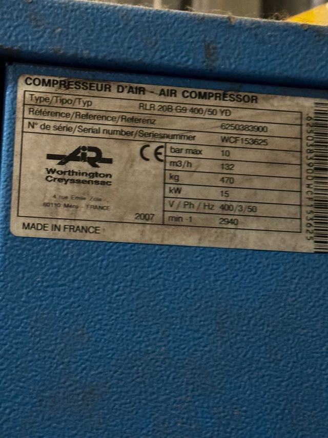 Compresor de tornillo