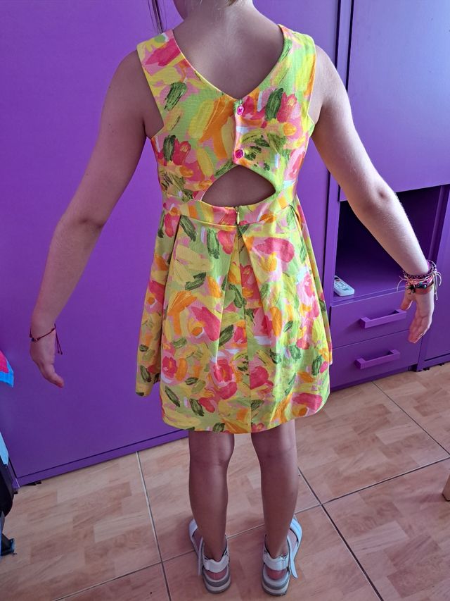 Vestido mayoral niña 7 años