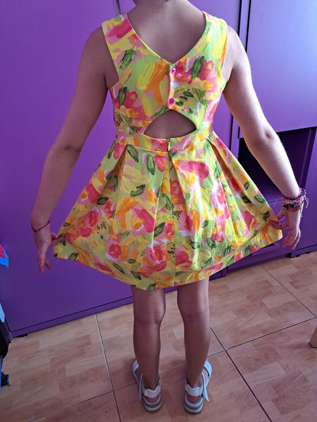 Vestido mayoral niña 7 años