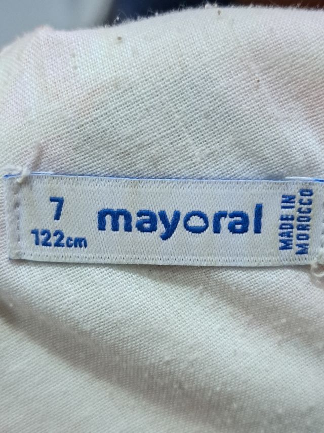 Vestido mayoral niña 7 años