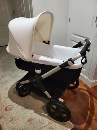 Carro bebe bugaboo fox con todos los complementos