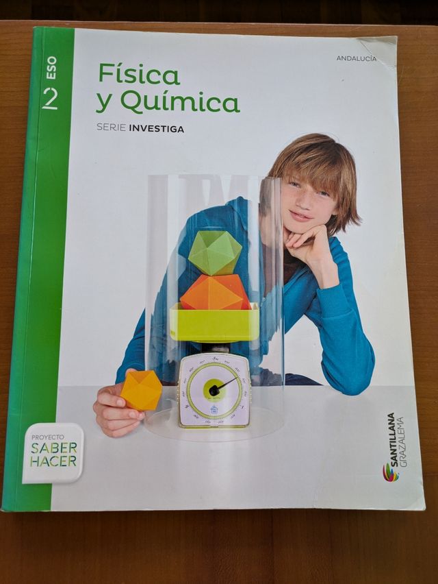 Libro física y química 2 ESO Santillana