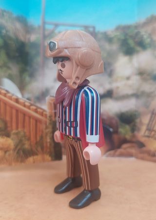 Playmobil custom motorista victoriano