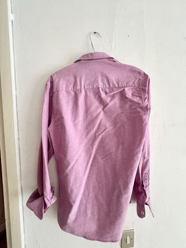 Camicia Zara rosa in cotone S