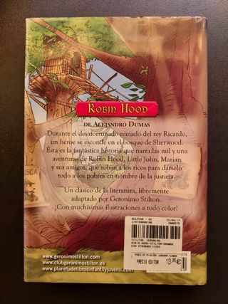 Libro Geronimo Stilton "Robin Hood"