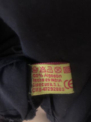 Blusa manga larga negra