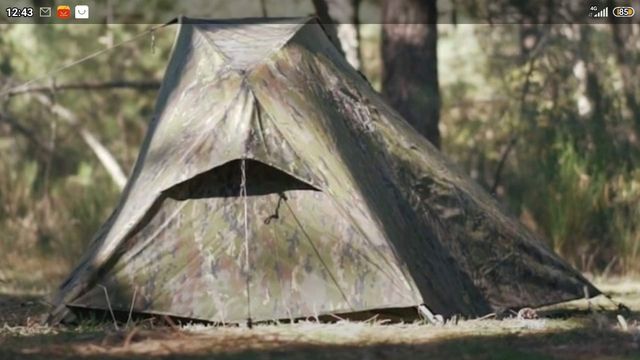 CAMBIO TIENDA MILITAR X MOCHILA MILITAR.