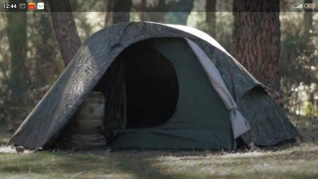 CAMBIO TIENDA MILITAR X MOCHILA MILITAR.