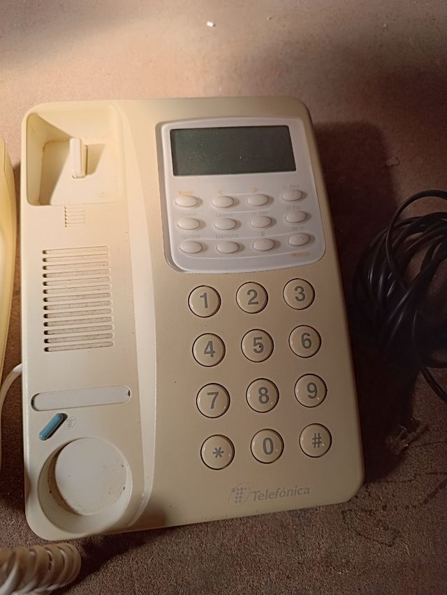 Teléfono antiguo Telefonica