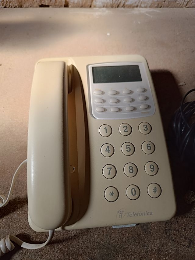 Teléfono antiguo Telefonica
