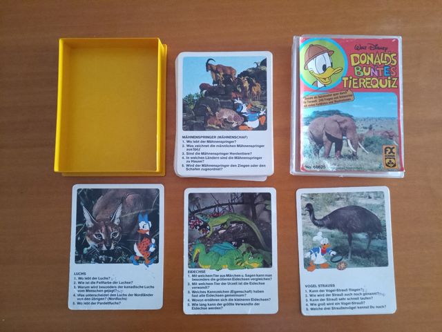 Walt Disney Tarjetas Preguntas-Respuestas Alemán