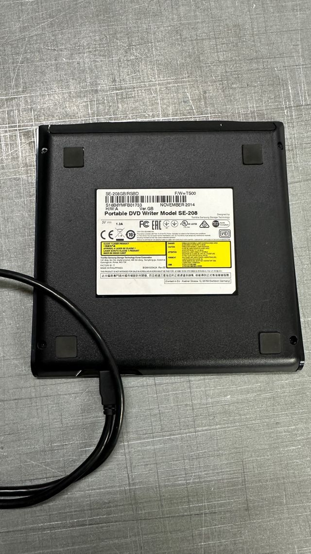 Masterizzatore lettore DVD usb