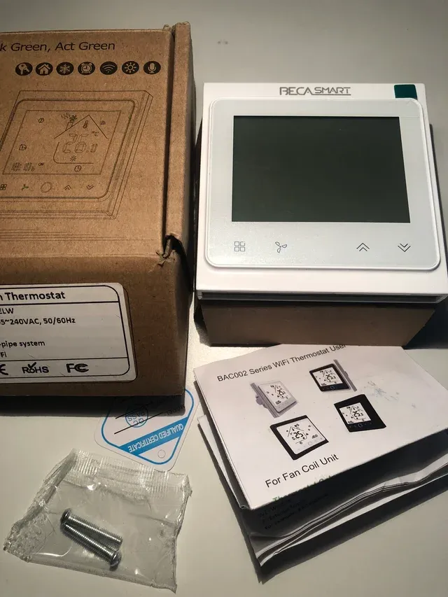 Termostato BecaSmart Aire Acondicionado 4-pipe sys