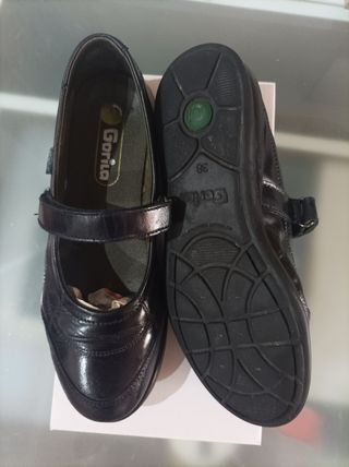 Zapatos colegio niña, nº 38