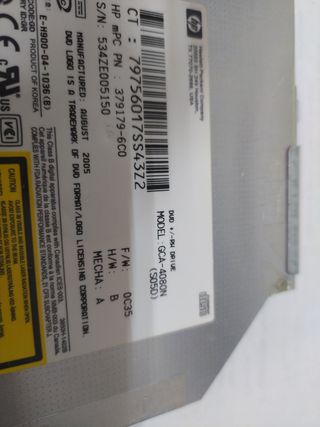 lector portátil GCA-4080H HP