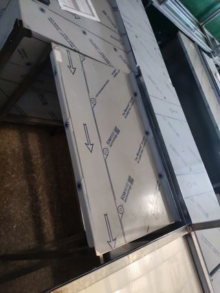 MESA ACERO SOPORTE 0,84 M