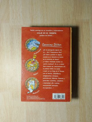 PACK Viaje en el tiempo - Geronimo Stilton (1-4)