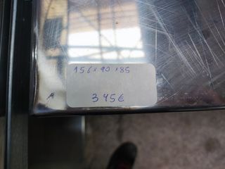 MESA DE ACERO INOX 1,56 M