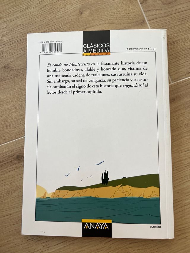 Il conte di Montecristo, adattato da Anaya