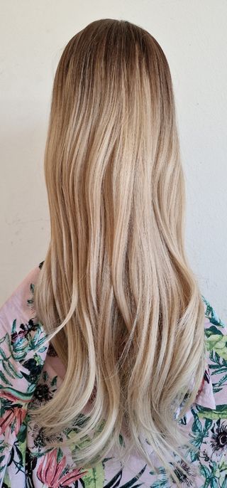 Pelucaa con flequillo degradada